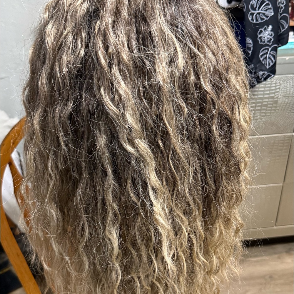 Blonde Wavy Wig